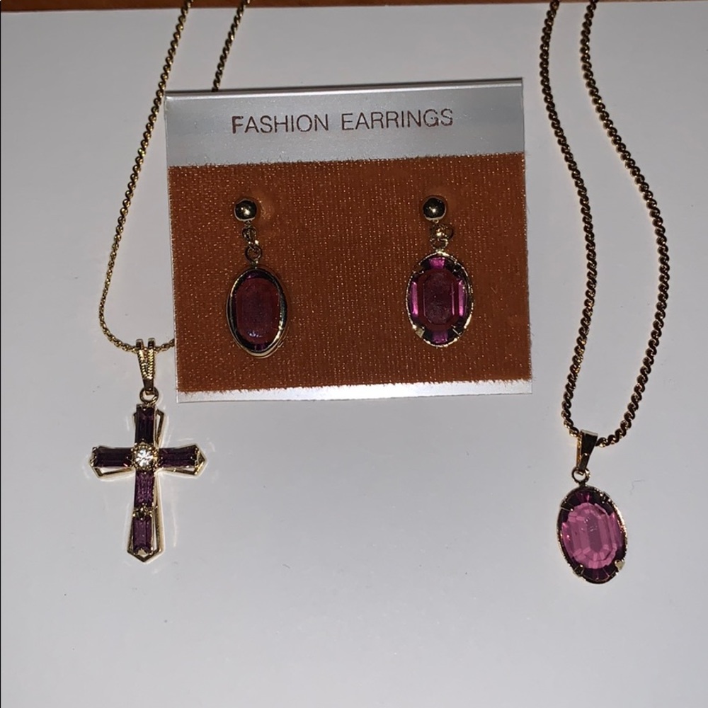 Vintage fashion jewelry set